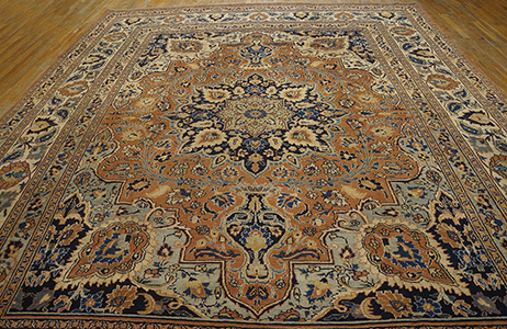 Antique Moud Rug - 18885 | Persian Formal 10' 6'' x 13' 10'' | Other, Origin Persia, Circa: 1910