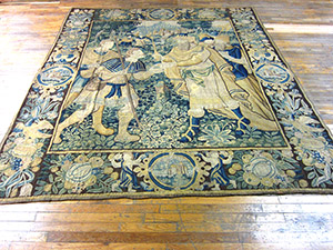 Antique Tapestry Rug - 40-570 | European 7' 0'' x 9' 0'' | Other, Origin Flander, Circa: 1700