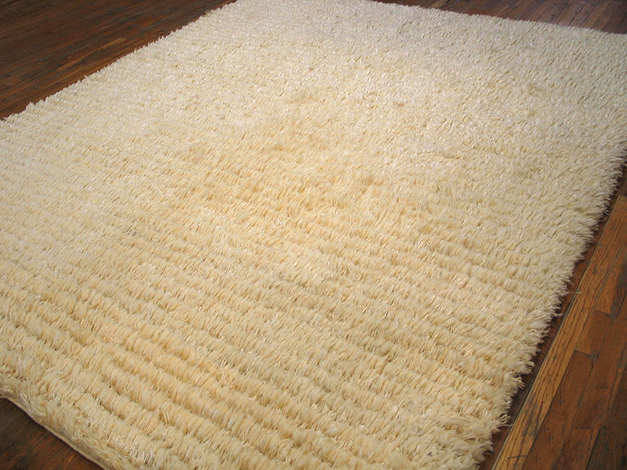 Antique Moroccan Rug - 21898 | North African 8' 0'' x 9' 9'' | Ivory ...