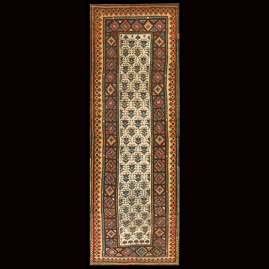 Antique N.W.Persian Rug - 22115 | Persian Informal 3' 5'' x 8' 8'' | Ivory, Origin Persia, Circa: 1870