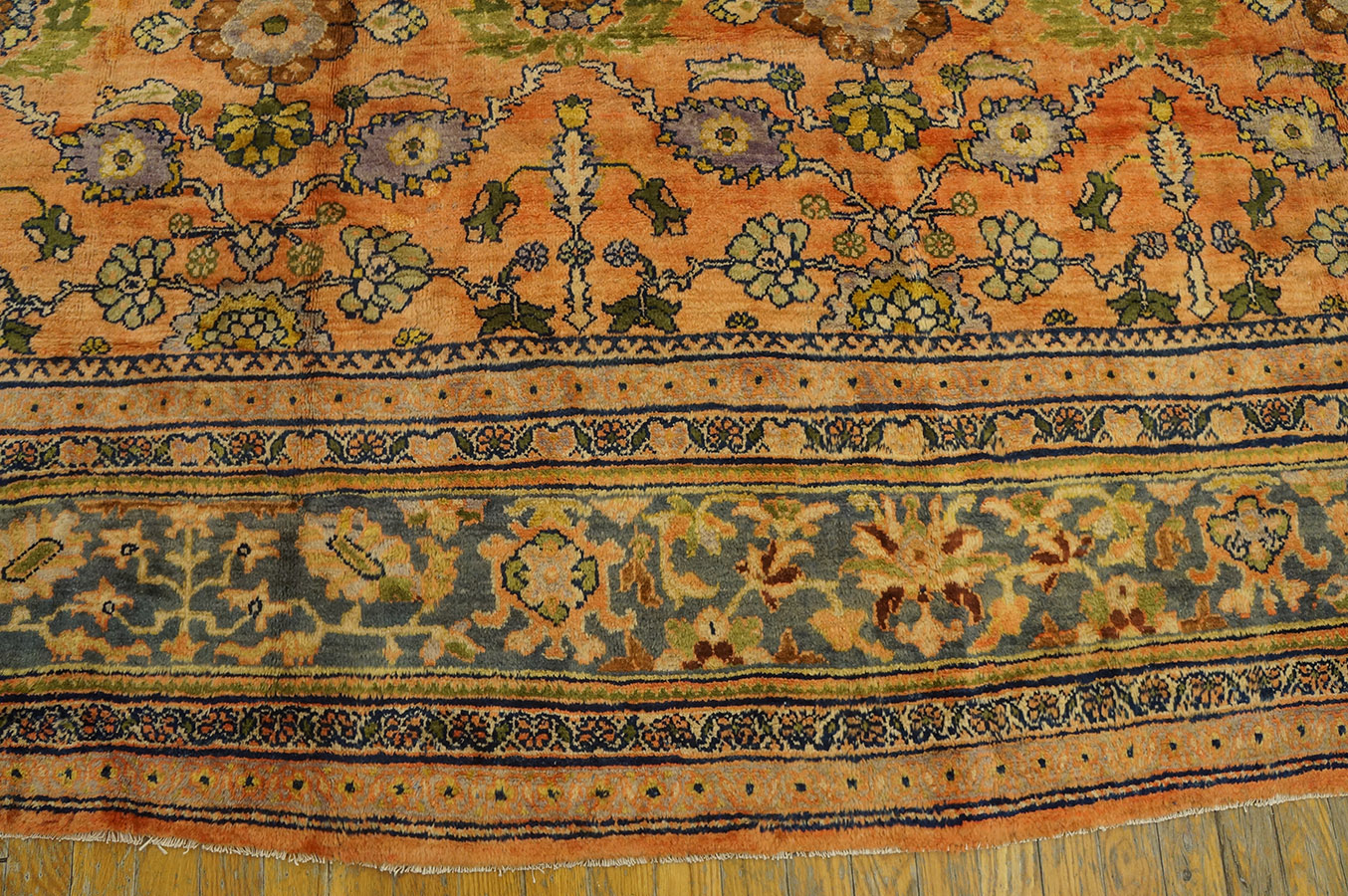 Antique Sultanabad Rug - 40-1324 | Persian Informal 10' 10'' x 20' 2 ...
